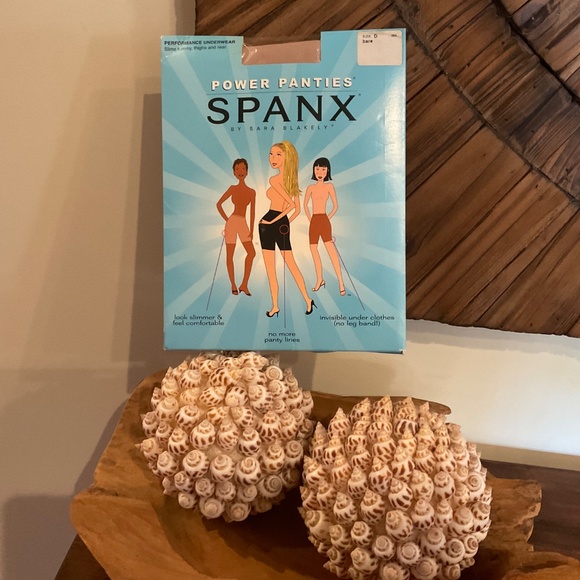 Spanx By Sara Blaklely Power Panties Underwear , Color Bare, Size D - Picture 2 of 4